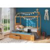 Adrk Jonaszek Children's Bed 208x97x186cm, Without Mattress, Oak