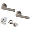 Valnes E701 Outdoor Handrail Kit, Stainless Steel