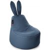 Qubo Baby Rabbit Puff Seat Cushion Pop Fit Slate (1475)