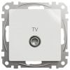 Schneider Electric Sedna Design Surface Mounted TV Socket (final), White (SDD111471)