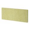 Desk Sound Absorbing Partition, 160x65cm Yellow (17-2873-714)