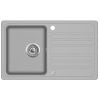 Aquasanita Notus SQ101-202AW Built-in Kitchen Sink Grey (21245)