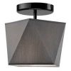 Carla Grille Lamp 60W, E27 Black/Grey (65424)