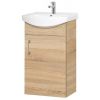 Riva SA 45-18 Sink Cabinet, Sonoma Oak