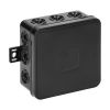 Virsapmetuma Montāžas Kārba Orno Click 85x85x41mm, Melna IP54 (OR-JB-13803/B)