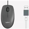Logitech M100 Wired Mouse Black (910-004910)