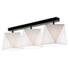 Carla Grille Lamp 60W, E27 White/Black (65428)