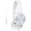 Sony MDR-ZX310AP Headphones White (MDRZX310APW.CE7)