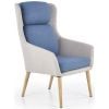 Halmar Purio Relaxing Chair Blue/Grey
