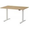 Martin Electric Height Adjustable Desk 120x80cm White/Oak (28-0703-19)