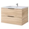 Riva SA 700-6 Sink Cabinet without Sink, Sonoma Oak (SA 700-6 Sonoma Oak)