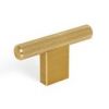 Viefe Graf-2 Furniture Handle-Knob, Brass (101.043.23.060)