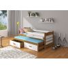 Adrk Tiarro Children's Bed 186x87x80cm, Without Mattress, Oak/White (CH-Tia-OAK+W-186-E1351)