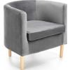 Кресло для отдыха Halmar Clubby 2, серого цвета