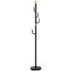 Home4You Glade Floor Lamp Type Coat Stand, 28x28x174cm, Black (76467)