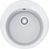 Franke Ronda ROG 610-41 Fragranite Built-in Kitchen Sink White (Manual 3½” Valve)(114.0009.546)