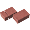 Betona Bruģis Stoneroc Hansa 60 Sarkans, 300(200;100)x200x60mm (11.52m²)