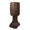 Vilpe Flow Ventilation Outlet with Roof Hood, Non-insulated, Brown Ø 110/300mm