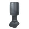 Vilpe Flow Ventilation Outlet with Roof Hood, Non-insulated, Grey Ø 110/300mm