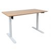 Home4you Ergo Light Height Adjustable Desk 120x60cm, Maple (K18707)