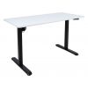 Home4you Ergo Light Height Adjustable Desk 120x60cm, White (K187081)