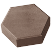 Betona Bruģis Stoneroc Karg 60 Brūns, 202x202x60mm (8.49m²)