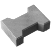 Betona Bruģis Stoneroc Niidirull 100 Pelēks 200x165x100mm (7.39m²)