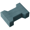 Betona Bruģis Stoneroc Niidirull 100 Zils 200x165x100mm (7.39m²)