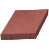 Betona Bruģis Stoneroc Romb 80 Sarkans, 200x200x80mm (8.65m²)