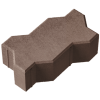 Betona Bruģis Stoneroc Uni 100 Brūns, 225x112.5x100mm (8.1m²)