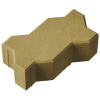 Betona Bruģis Stoneroc Uni 100 Dzeltens, 225x112.5x100mm (8.1m²)