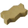 Betona Bruģis Stoneroc Uni 60 Dzeltens, 225x112.5x60mm (10.12m²)