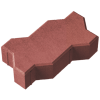 Betona Bruģis Stoneroc Uni 60 Sarkans, 225x112.5x60mm (10.12m²)