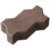 Betona Bruģis Stoneroc Uni 80 Brūns, 225x112.5x80mm (8.85m²)
