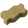 Betona Bruģis Stoneroc Uni 80 Dzeltens, 225x112.5x80mm (8.85m²)