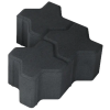 Betona Bruģis Stoneroc Unilock 80 Melns 225x225x80mm (7.97m²)