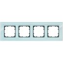 Siemens Delta Miro Glass Frame for Dimmer Switch 4-gang, Green (5TG1204)