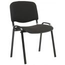 Кресло для посетителей Home4You ISO 42x54x82 см, черное (633040)