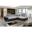 Eltap Eridano Sawana/Soft Pull-Out Corner Sofa 202x275x90cm, Grey (ERI_27)