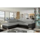 Eltap Verso Berlin/Soft Corner Pull-Out Sofa 63x266x83cm, Beige (V02)