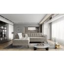 Eltap Lanvin Corner Pull-Out Sofa 210x260x93cm, Beige (CO-LAN-LT-18SO)