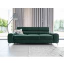Угловой диван Eltap Laurence раскладной 261x97x105 см, универсальный, зеленый (SO-LAU-35NU)