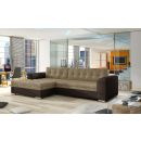 Eltap Conforti Berlin/Soft Corner Pull-Out Sofa 165x275x78cm, Beige (Cf_14)