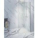 Shower Wall with Transparent Chrome Rubineta RUB-401 90cm (541124)