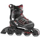 Skrituļslidas Bērniem Fila X-One Black/Red