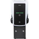 Ensto RCD MCB MID V2X Wallbox Electric Vehicle Charging Station, Type 2 Cable, 44kW, Black/White (EVB203E-BLBC)