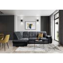 Eltap Sado Cloud Corner Pull-Out Sofa 192x272x95cm, Grey (CO-SAD-LT-06NU)