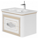 Vento Treviso 80 Sink Cabinet without Sink White/Gold (48975)