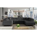 Eltap Letto Inari Corner Pull-Out Sofa 58x202x90cm, Grey (Le_28)