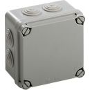 Коробка для монтажа счетчика ИДЕ EV111, квадратная, 121x121x68 мм, серого цвета